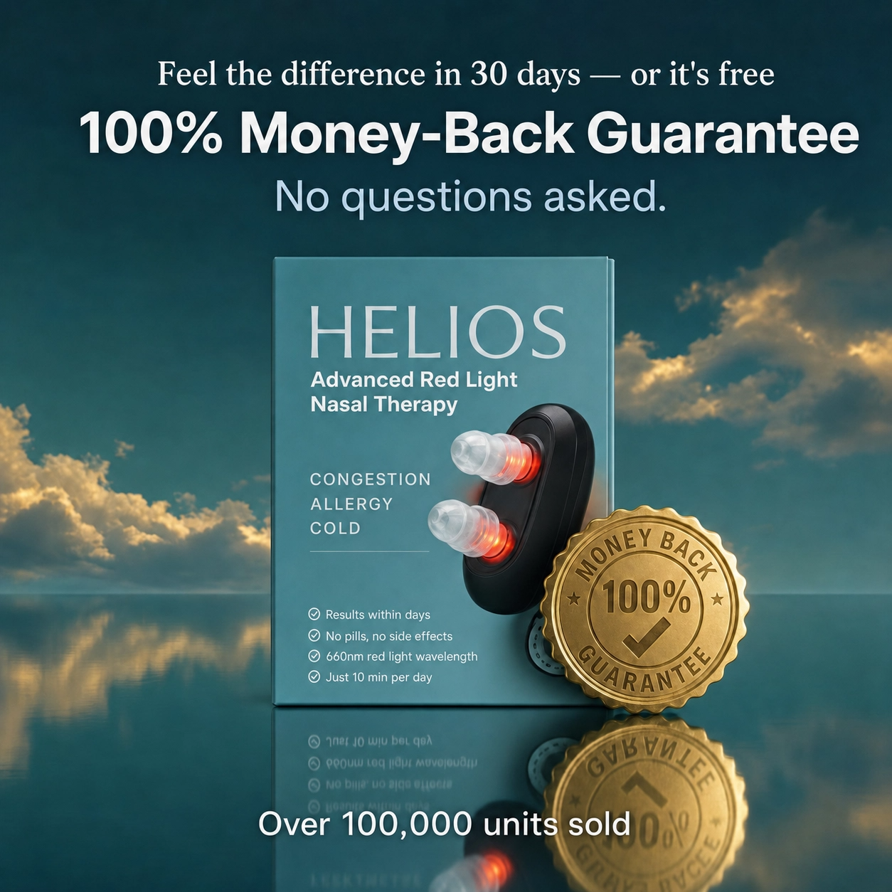 Helios Breathe™  Red Light Nasal Therapy