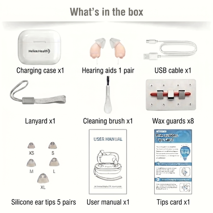 HeliosHear™ – Comfortable Hearing Aids